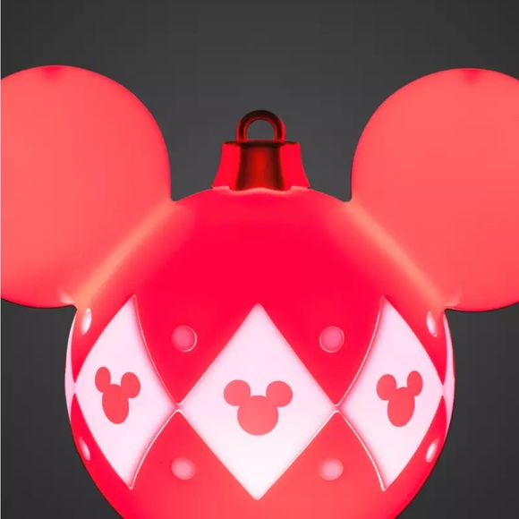 NWT- Mickey Mouse Icon Holiday Light-Up Decor – Small - Picture 2 of 3